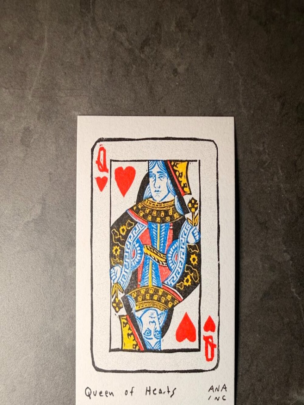 Ana Inciardi Queen of Hearts Mini Art Print